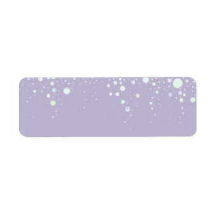 Background - Lavender Glitter Stars