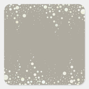 Background - Modern Art Stars Square Sticker