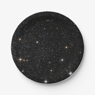 Background - Night Sky & Stars Paper Plate