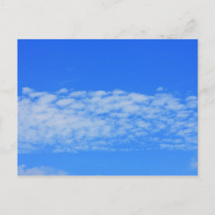 Background of blue sky. postcard