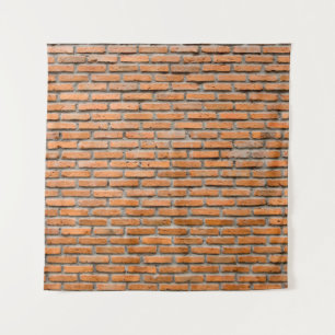 Background of old vintage brick wallaging, antique tapestry