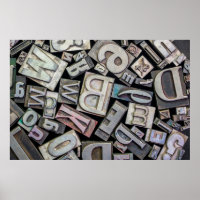 background of random vintage grunge letterpress me