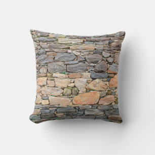 background of stone wall texture photoabandoned, a cushion