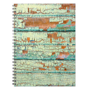 Background. Old, vintage, grey plywoodabstract, ag Notebook