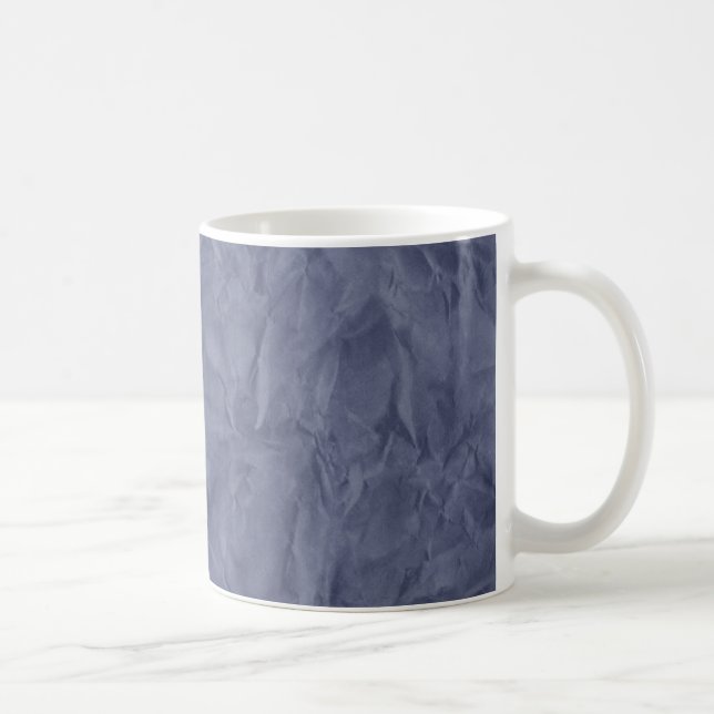 Background PAPER TEXTURE - dirty blue Coffee Mug (Right)
