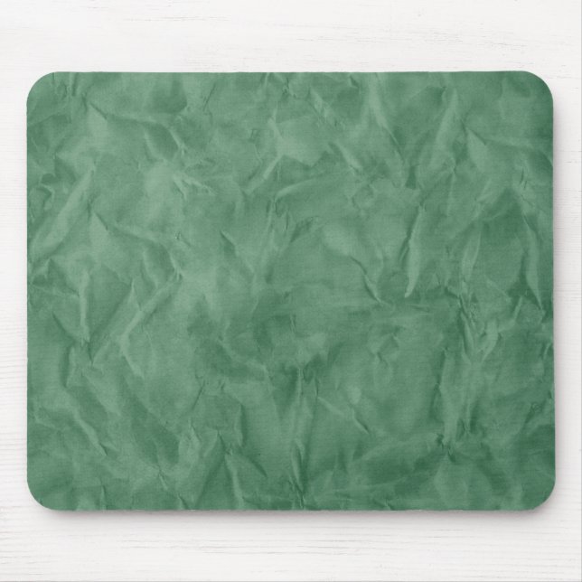 Background PAPER TEXTURE - dirty green Mouse Mat (Front)