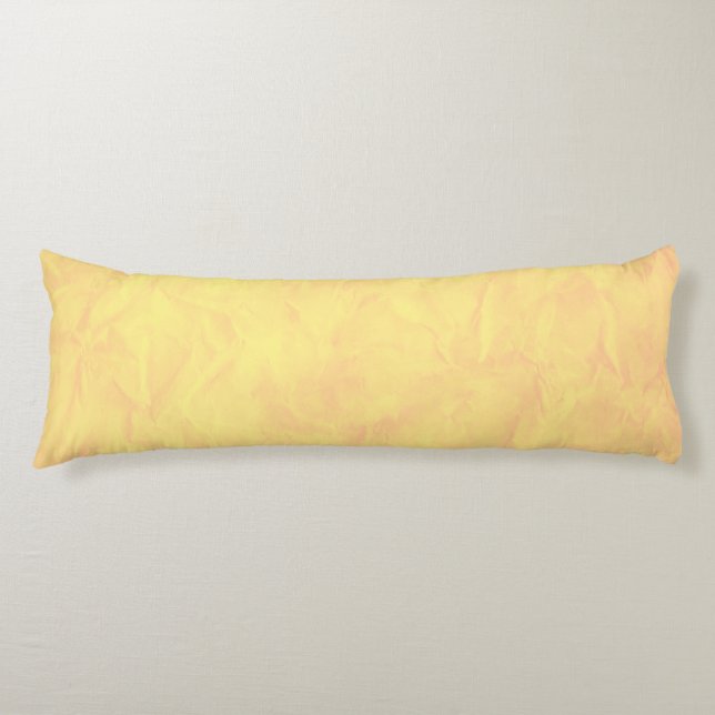 Background PAPER TEXTURE - yellow Body Cushion (Front)
