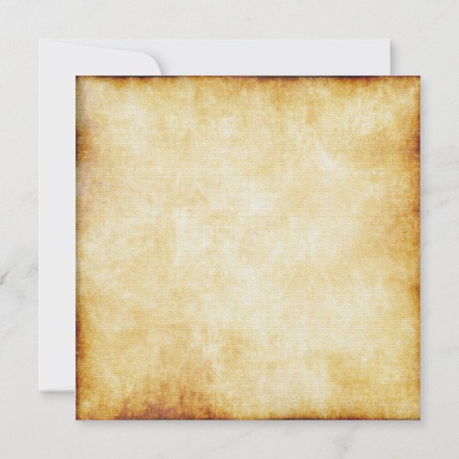 Background | Parchment Paper Invitation (Back)
