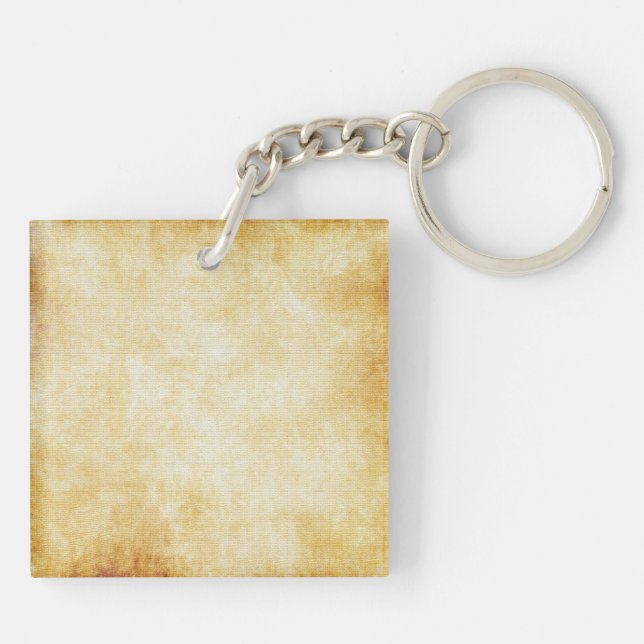 Background | Parchment Paper Key Ring (Back)