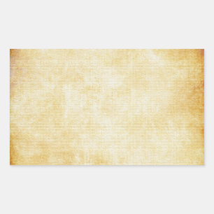 Background Parchment Paper Rectangular Sticker