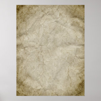 Background Parchment Paper Template Poster
