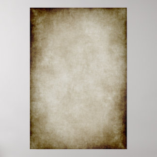 Background Parchment Paper Template Poster