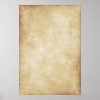 Background Parchment Paper Template Poster