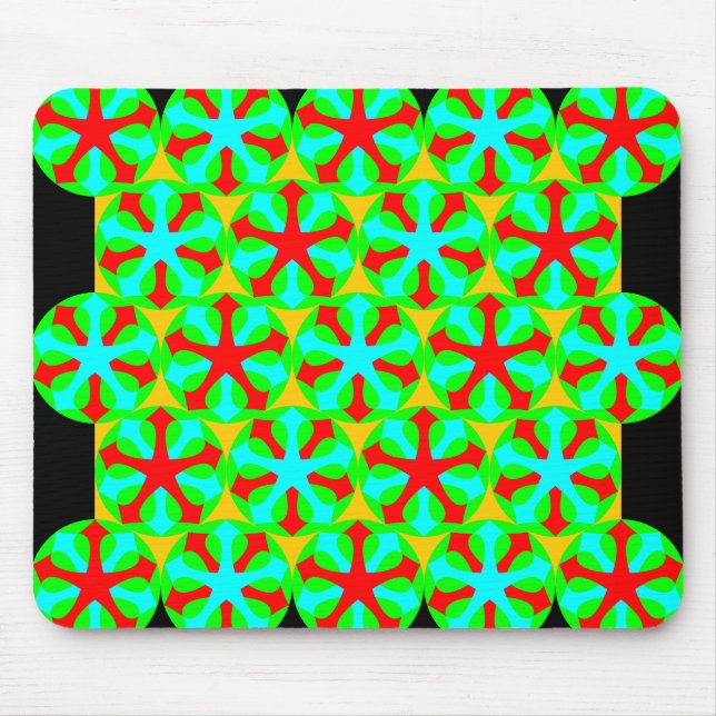 Background Pattern Mouse Mat (Front)