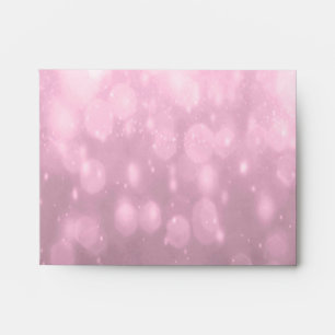 Background - Pink Bokeh Glitter Lights Envelopes