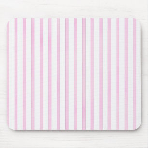 Background Pink Watercolor Stripes Mouse Mat