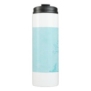 Background Scrapbooking Paper Texture Scrapbook. Thermal Tumbler