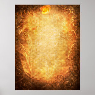 Background scrapbooking texture poster