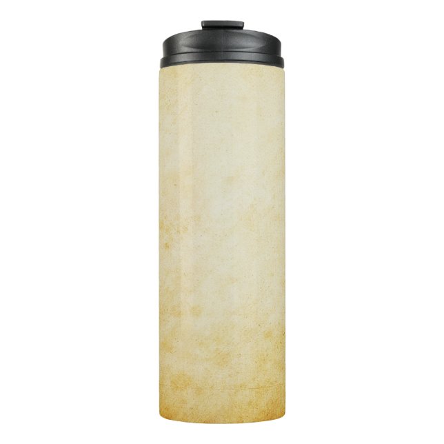 Background scrapbooking texture thermal tumbler (Front)