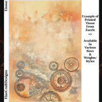 Background, Sepia Brown, Rust Orange ED6 Decoupage