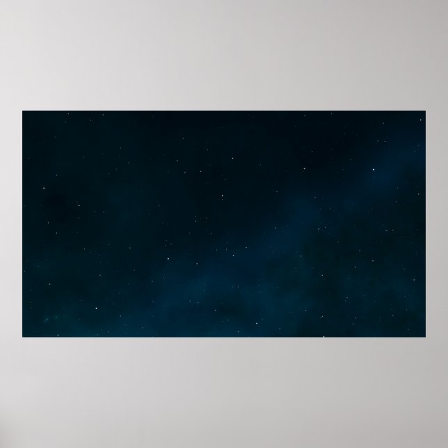 Background space universe galaxy poster (Front)