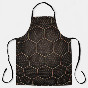 Background texture hexagon grid d apron