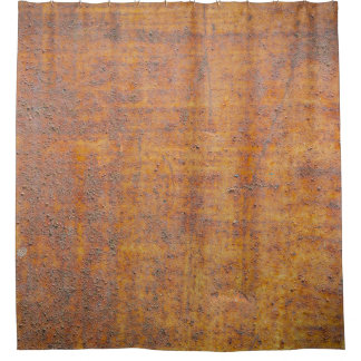 Background texture of Rusted steelabstract, aged,  Shower Curtain