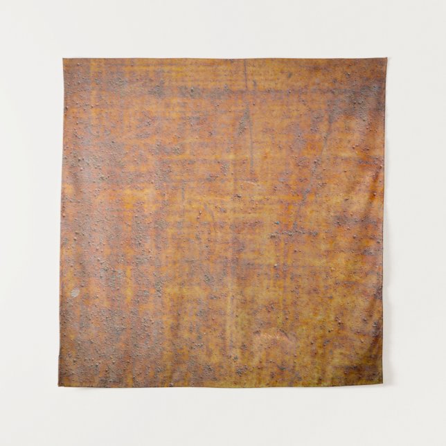 Background texture of Rusted steelabstract, aged,  Tapestry (Front)