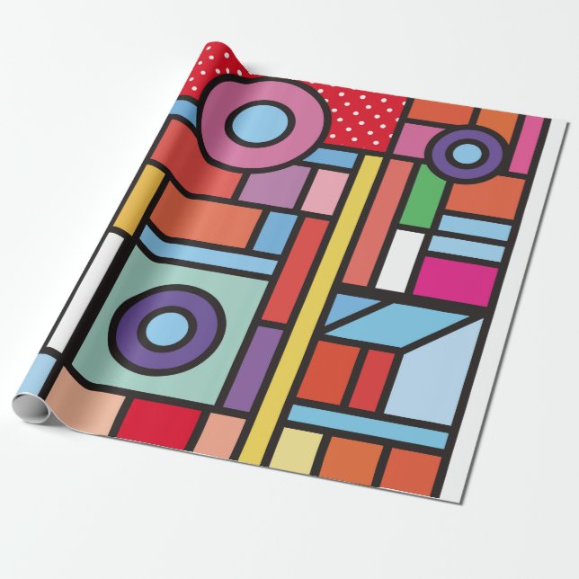 Background texture of stone wall. Background and t Wrapping Paper (Unrolled)