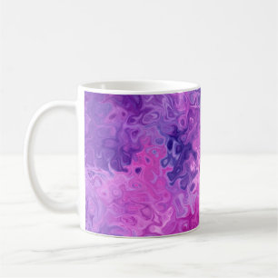 Background texture pattern purple coffee mug