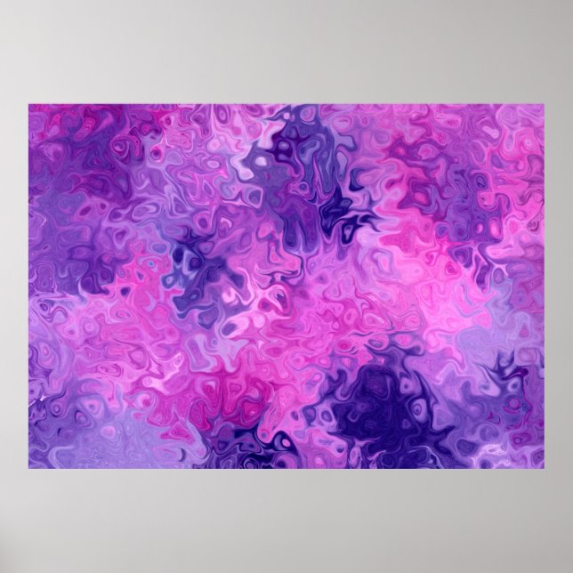 Background texture pattern purple poster (Front)