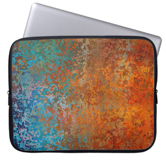 Background texture rust old brown laptop sleeve