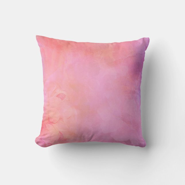 Background texture structure pink cushion (Front)
