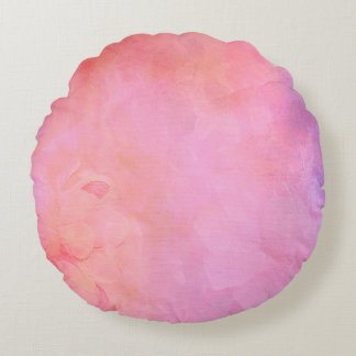 Background texture structure pink round cushion