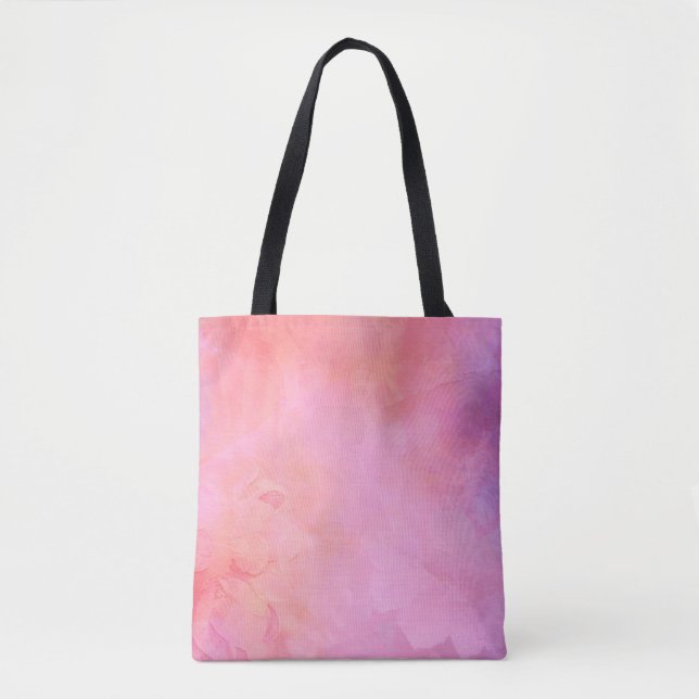 Background texture structure pink tote bag (Front)