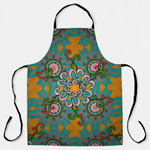 Background texture, wallpaper, floral theme in col apron