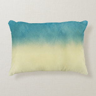 Background- Texture Watercolor Paper Decorative Cushion