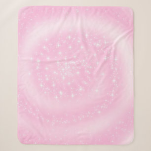 Background transparent star strudel sherpa blanket