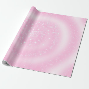 Background transparent star strudel wrapping paper