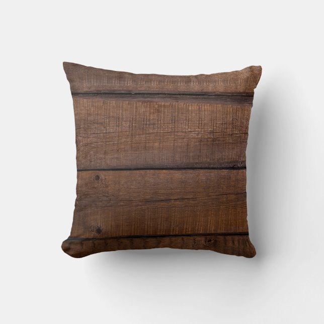 Background tree wood texture cushion (Front)