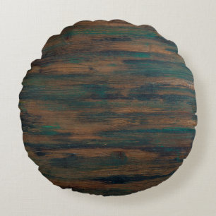 Background tree wood texture round cushion