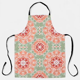 Background vintage flower. Seamless floral pattern Apron