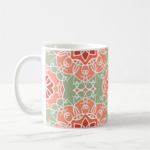 Background vintage flower. Seamless floral pattern Coffee Mug