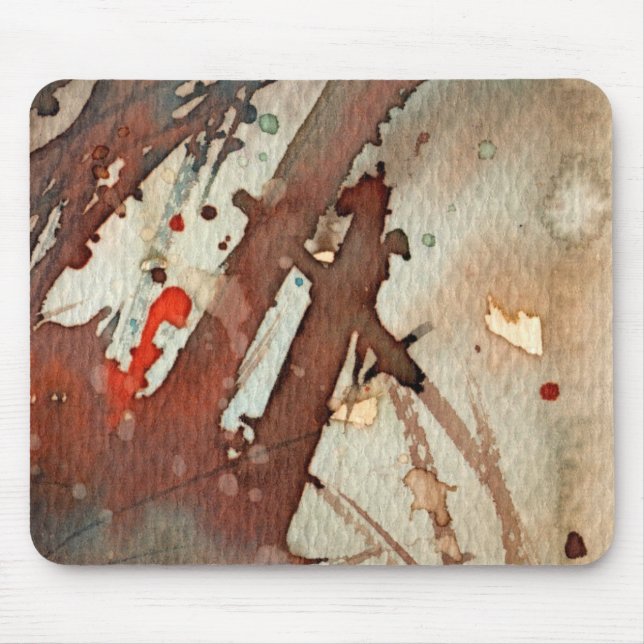 background watercolor 5 mouse mat (Front)