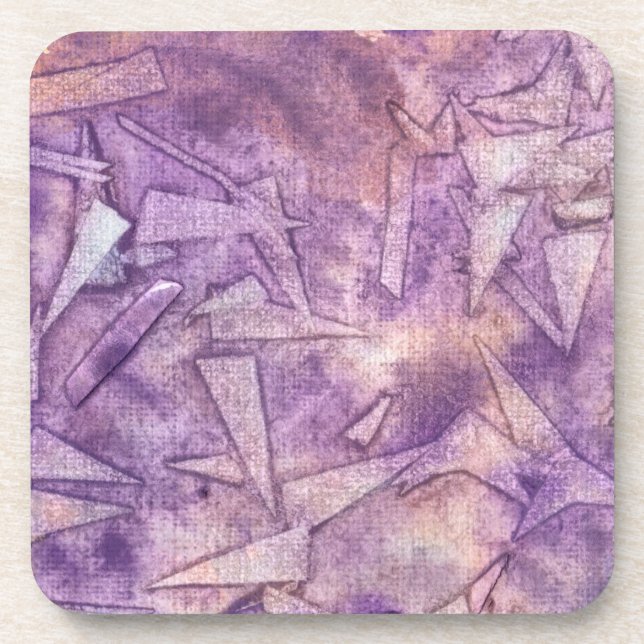 background watercolor coaster (Front)