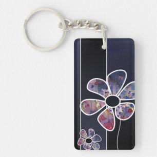 background watercolor key ring