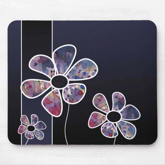 background watercolor mouse mat (Front)