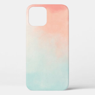 Background watercolor pattern iPhone 12 case