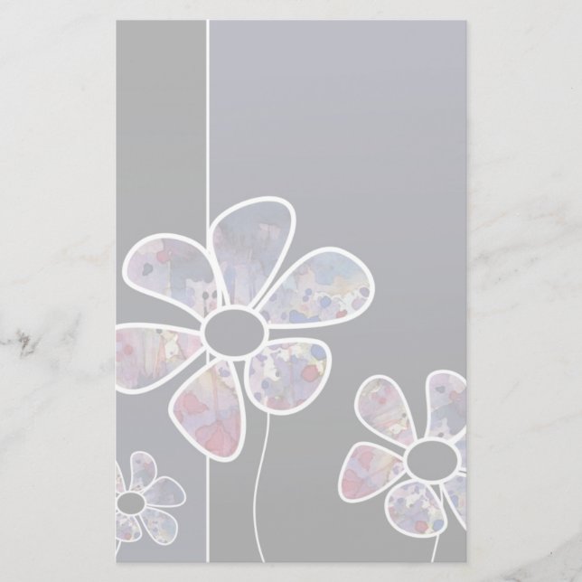 background watercolor stationery (Front)