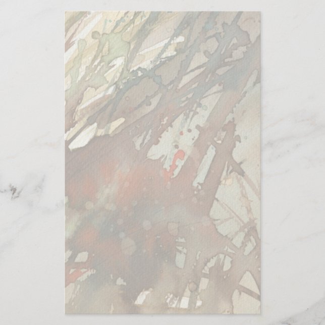 background watercolor stationery (Front)